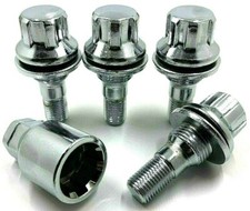 4x ALLOY WHEEL LOCKING BOLTS