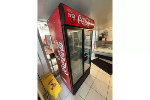 Double door coca cola - double,