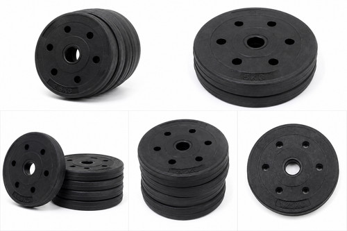 5kg black dumbbell - 4x,