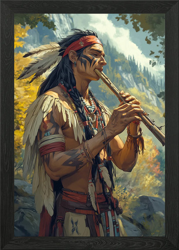 Native american flute - native,