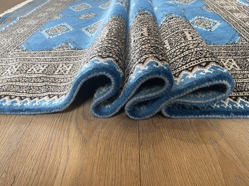 New handmade bokhara rug - new,