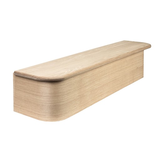 Curved bullnosed bottom - bullnosed, tread