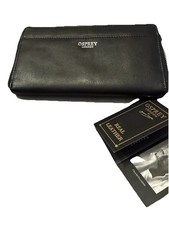 Osprey London Black Leather