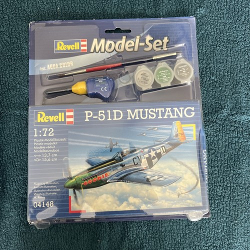 Revell 51d mustang model set - revell,