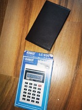 Mbo International Lc 920 Mini Pocket Calculator With Case And Box