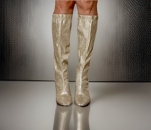 Vintage gogo boots - vintage,