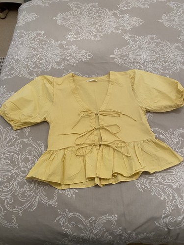Zara tie front top - top, eur