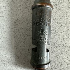 Pre WW1 Boy Scouts Whistle