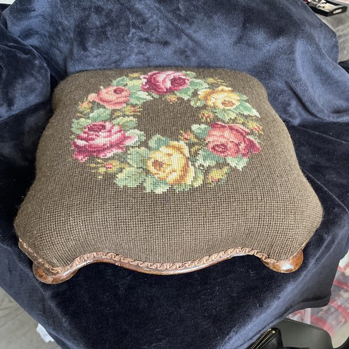 Antique oak framed - framed, upholstered