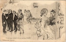 Cpa propaganda satire les - cpa,
