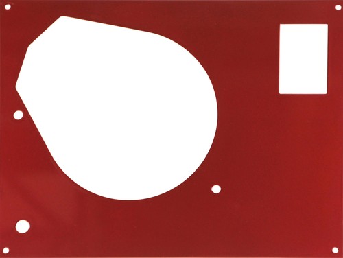 Face plate for - face, thorens