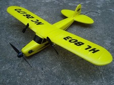 FX J3 Piper Cub RC Airplane, Ready to Fly, EPP Foam, Beginner Friendly, USB Cha