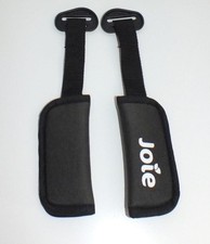 Joie i-Gemm & Gemm car seat harness pads x 2 Charcoal - Free P&P