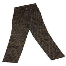 FENDI Zucca Canvas Pants