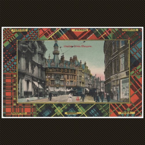 Charing cross glasgow - cross, printed