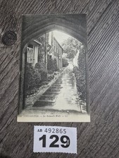 129 - Chichester Sir Richards Walk Vintage Postcard RPC 1914