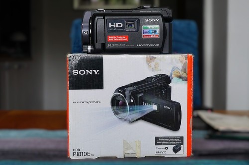Sony hdr pj810e full - sony, hd