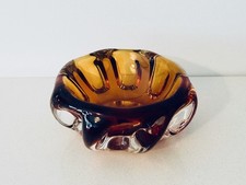 Bohemian Czech Art Glass Bowl