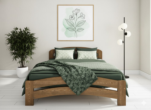 Small double bed - frame, –