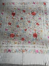 Spanish silk Embroidered Piano