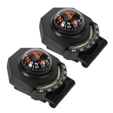  2 Pcs Car Compass Work Boat