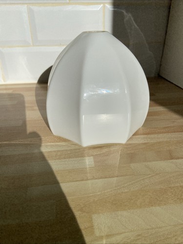 Vintage milk glass light - vintage, shade