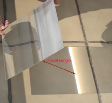 1PC Optical Plastic 100x100mm