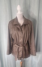 Klass Collection Female  Trench Jacket  Metalic Brown UK 16