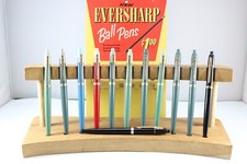 Vintage (c1953) Eversharp Click Retractable Ballpoint Pens, 8 Varieties, NOS
