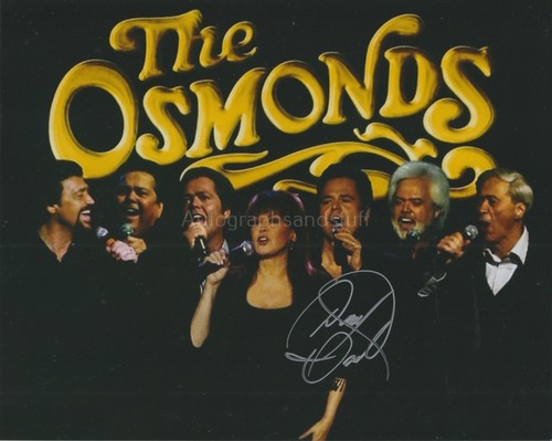 Donny osmond hand - hand, 8x10