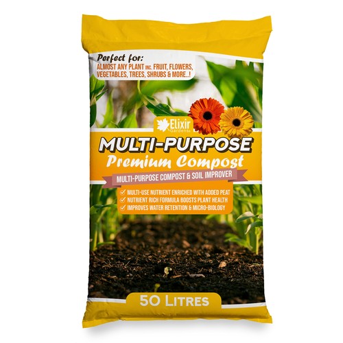 Nutrient rich compost - compost, soil
