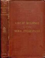 Keyser, C E  A LIST OF BUILDINGS IN GREAT BRITAIN AND IRELAND HAVING MURAL AND O