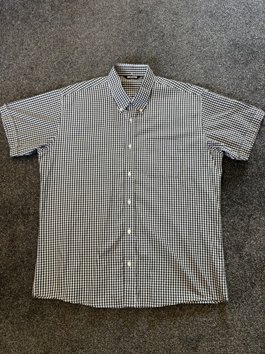 Relco mens black white gingham - mens,