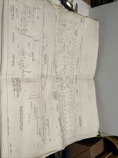 Wren 7 1/4” Gauge Steam Locomotive Train Model Engineering Blueprint Drawings T7