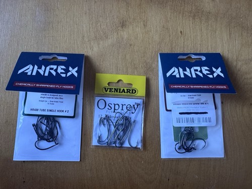Ahrex salmon tube fly hooks - ahrex,