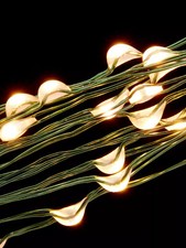 John Lewis & Partners 432 LED Waterfall Christmas Lights – Pure White RRP £50.00