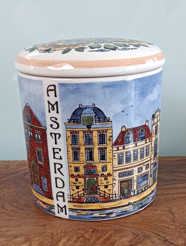 Polychrome delftware amsterdam - delftware,