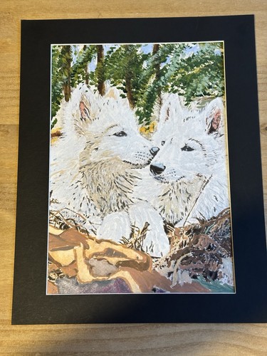 Mark leary wolf art - mark,