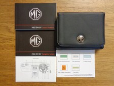 MG MG5 SW EV Owners Handbook/Manual and Wallet 20-23