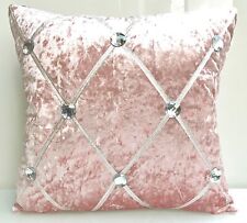 Large Crush Velvet Diamante