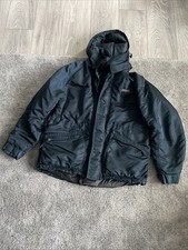 Schott NYC Hooded Jacket Blue