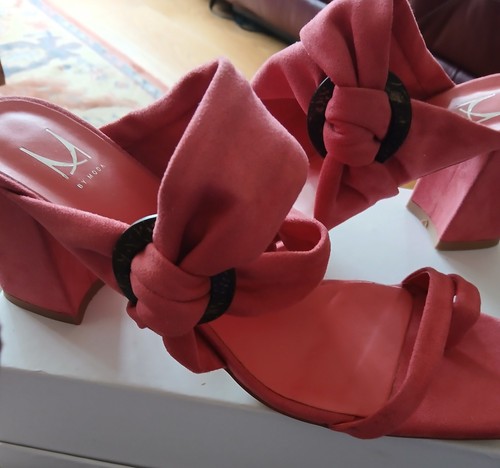 Moda pelle block heel - pelle,
