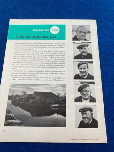 Canal waterway interest 1950s - waterway,