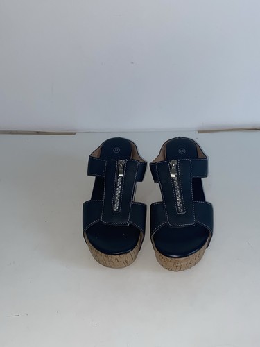 Black platform sandals with - ,