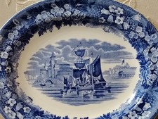 2 X Wedgwood Ferrara Oval 24cm