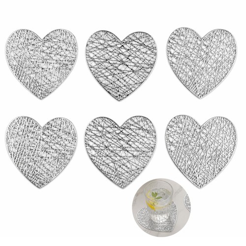 Coasters set silver - 6,