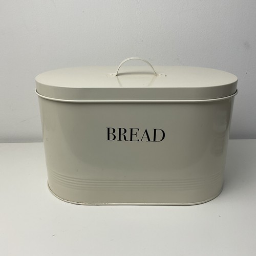 Vintage style metal bread bin - metal,