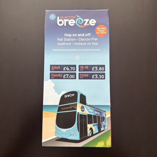 Bus timetable booklet - bus,