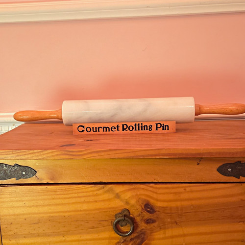 Marble plain rolling pin - plain,