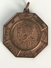 1937 Coronation Bronze Medal